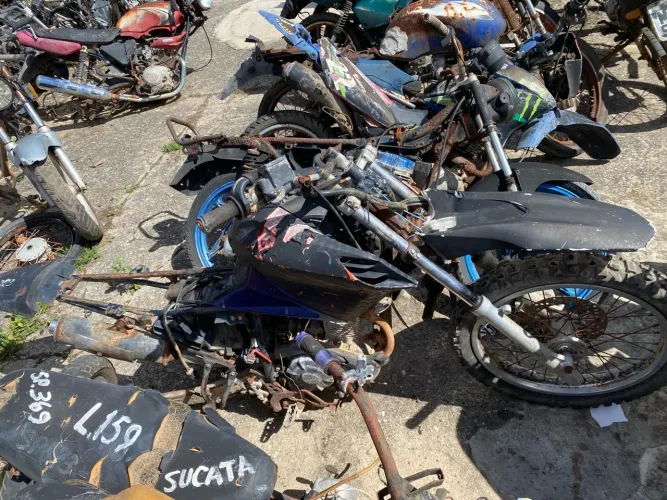 Moto crosser 150 ano 2017 para retirada de peças