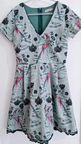  Vestido Antix coleções Pavão tam p