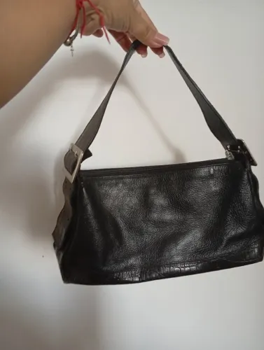 Bolsa de couro legítimo da castro