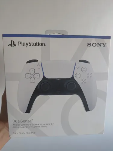 Controle sem fio Dualsense branco PS5