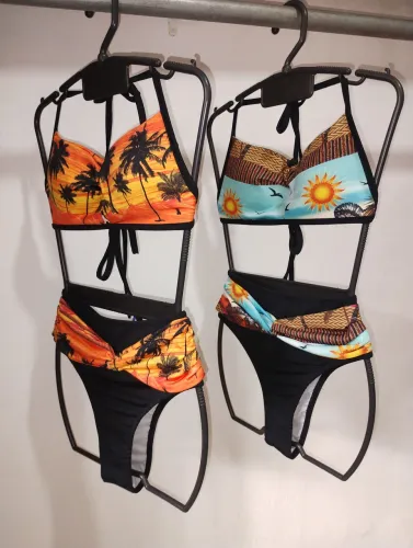 Biquíni Praia Estampado - Diversos Tamanhos