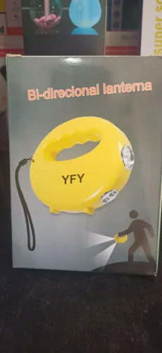 Lanterna Bi-direcional YFY - Ideal para Camping!