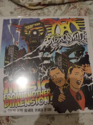 LP Aerosmith Music from another dimension, disco duplo, UNICO ANÚNCIO NA OLX 
