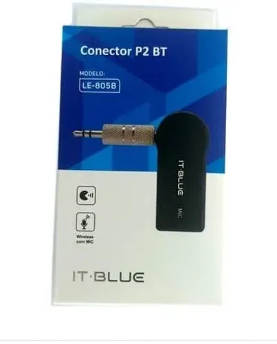 Adaptador Bluetooth Carro Le-805b It-blue  P2 JK Eletronicos Honestidade e Confiabilidade