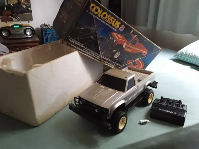 Colossus estrela anos 80 c/caixa revisado -leia o anúncio 