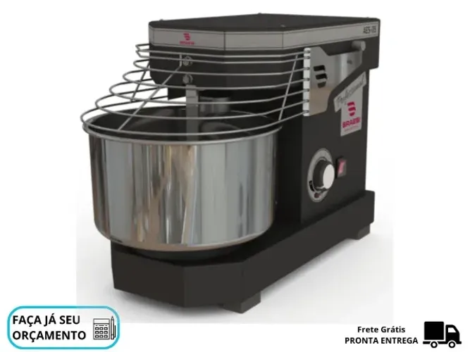 Amassadeira 10 Quilos Espiral Braesi Bivolt