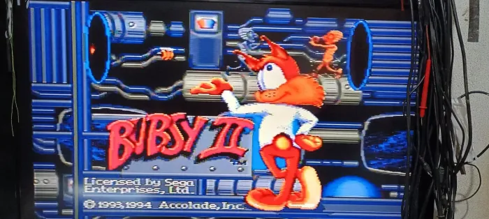 Mega Drive - Bubsy II jogo