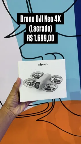 Drone DJI Neo 4K  | Lacrado | Loja Física