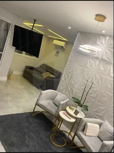 Apartamento para locação 76m² inteiro mobiliado e completo com 2 quartos e 2 vagas