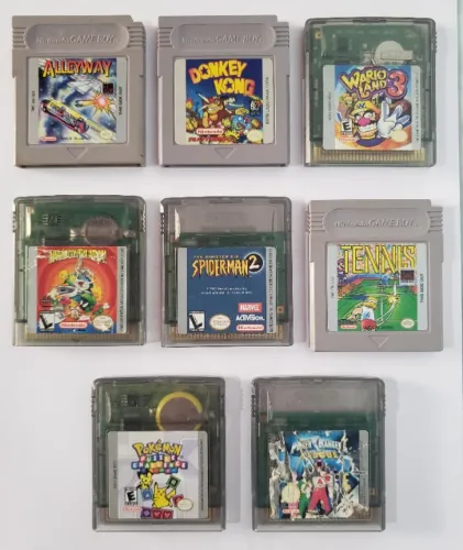 Jogos para Gameboy e Color GB GBC Usados Originais com Garantia