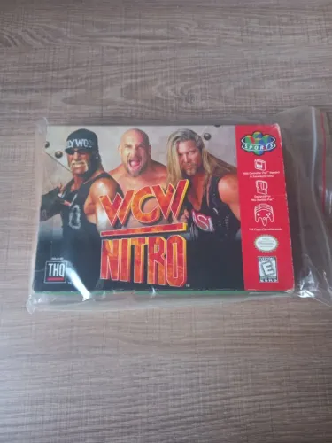 Fita WCW Nitro Jogo + Caixa Originais de N64