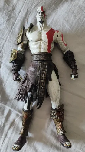 Kratos Action Figure Ghost Of Sparta Deus Da Guerra 33cm