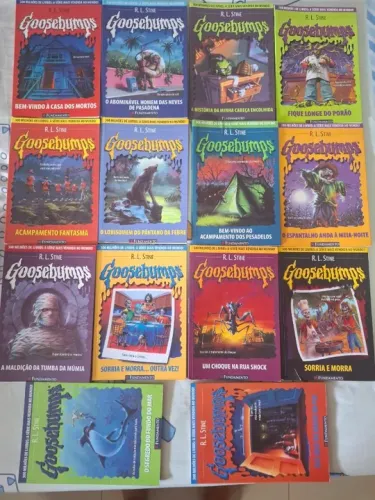 Livros da serie GooseBumps