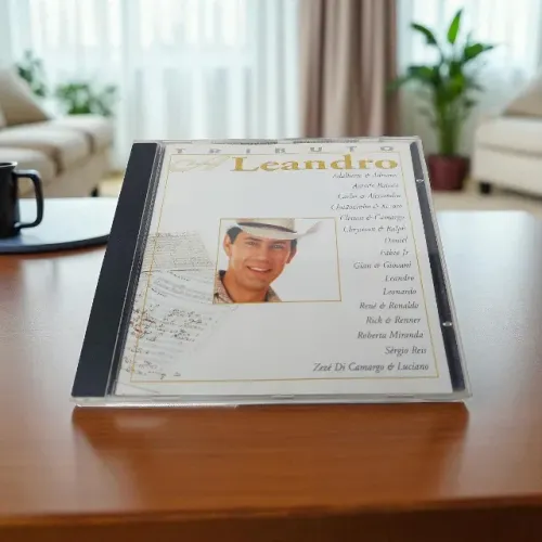 CD Tributo a Leandro 1998 - Original Usado