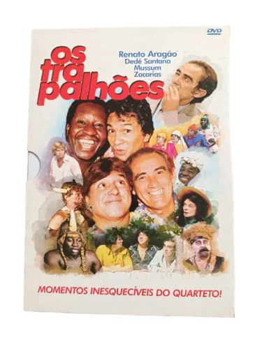 Box dvd Os Trapalhões - 3 dvds