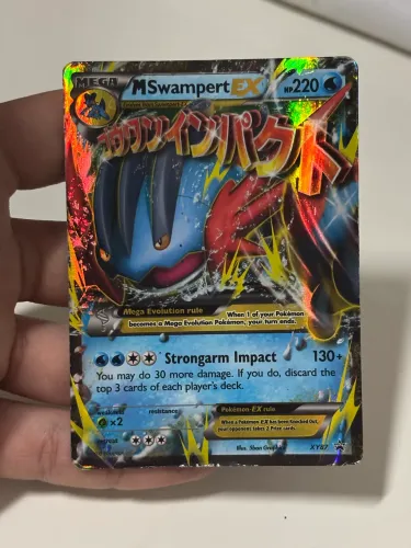 Carta Pokémon Mega Swampert EX