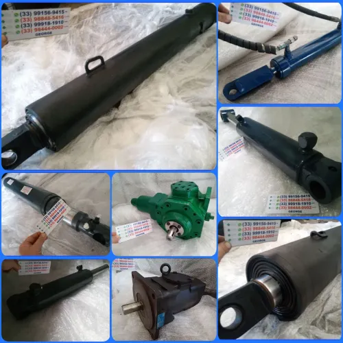 CILINDRO HIDRÁULICO CAÇAMBA BASCULANTE COLETOR DE LIXO MUNCK