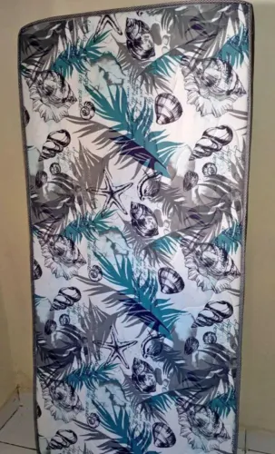 Colchão D20 Decorativo com Estampa de Conchas