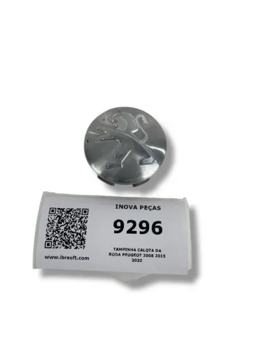 Tampinha calota da roda Peugeot 2008 2015 2020