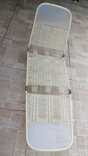 espreguiçadeira em ferro