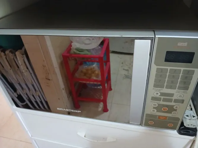 Micro-ondas brastemp com grill