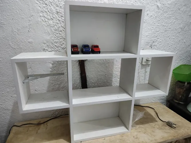Estante/Nicho Branco para Organização