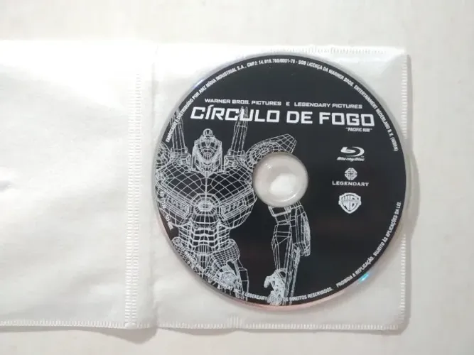 Blu Ray Círculo De Fogo Guillermo Del Toro