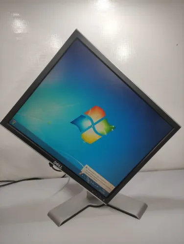 *LEIA*Monitor LCD 19 Dell 1907fpc Regulável Reclinável Qa3 - Cinza (Usado)