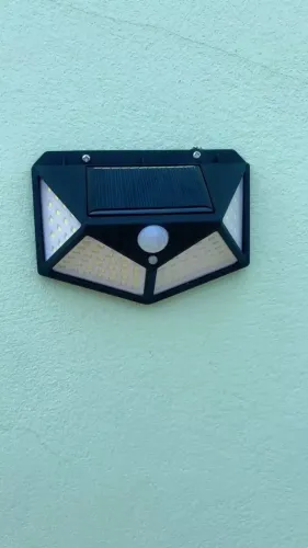 Luz led solar Recarregável 