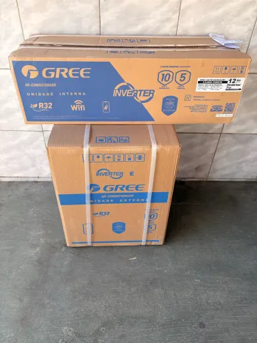 Ar condicionado gree inverter Wi-Fi 12.000 btus