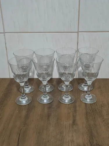 Conjunto de taças vidro cristal