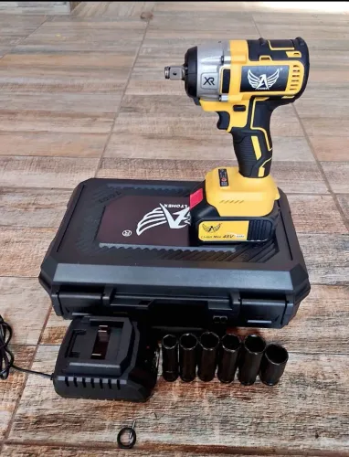 ? Parafusadeira e Chave de Impacto 48V sem Fio + Acessórios ?