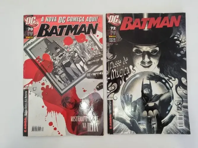 Batman - HQ - Kit com 02 revistas - 70 e 72 - usado