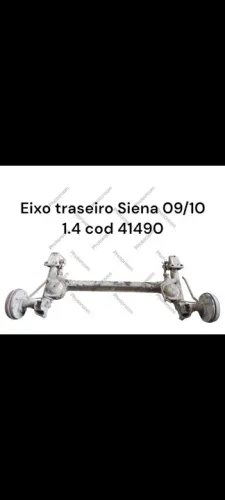 Eixo Traseiro Siena 09/10 1.4 - Cod 41490