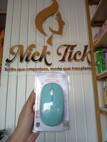  Mouse Sem Fio Óptico de Alta Precisão KA-602 KAPBOM WIRELESS