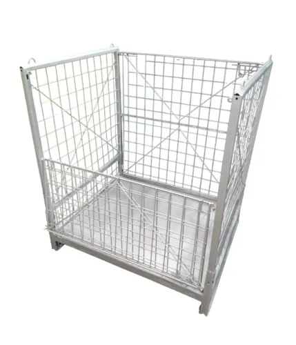 Gaiola Aramada Rack Empilhável Gaiola Dobrável Rack Dobrável NOVOS E USADOS Pronta entrega
