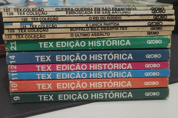 Tex Edição Histórica e Tex Coleção Editora Globo