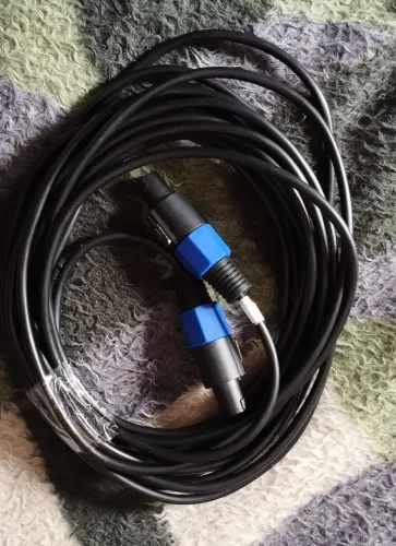 Kit 2 cabos Speakon 10m