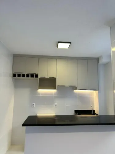 apartamento para alugar com armarios planejados e 2 quartos no jardim imperial