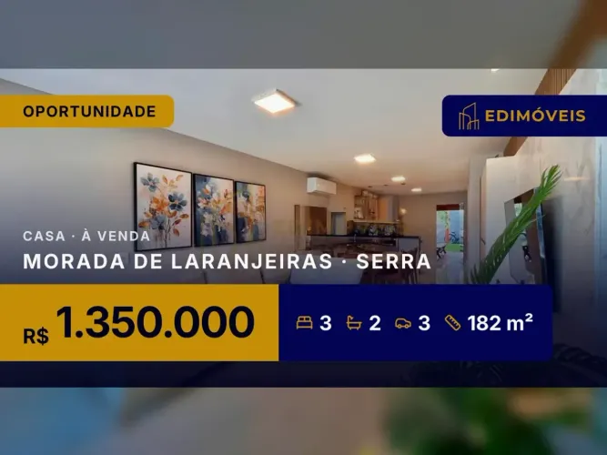 Linda casa duplex em Morada de Laranjeiras, 3 suítes e espaço gourmet!