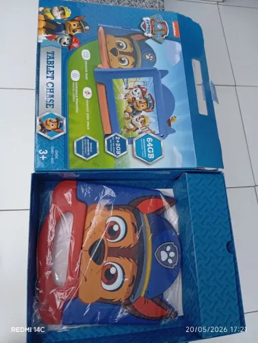 Tablet infantil Multilaser patrulha canina 