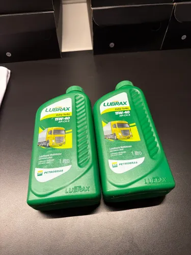 2 LITROS DE ÓLEO 15W-40 LUBRAX 