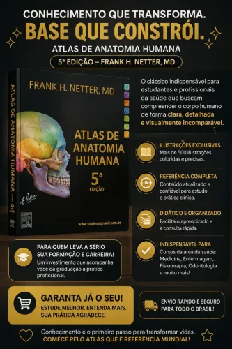 ? ATLAS DE ANATOMIA HUMANA - FRANK H. NETTER | 5ª EDIÇÃO