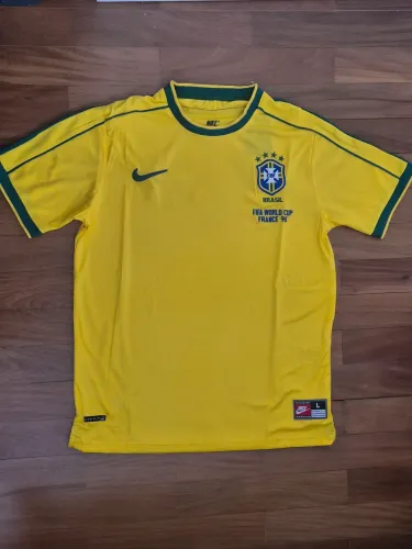 Camisa Seleção Brasileira 1998 Tamanho G