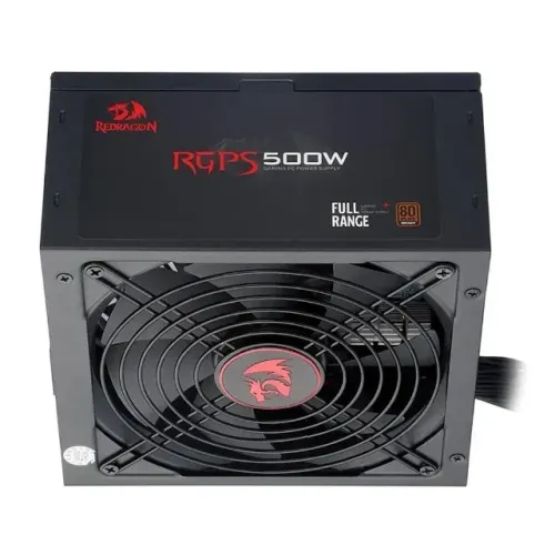 Fonte Redragon RGPS, 500W, 80 Plus Bronze, Sem Cabo