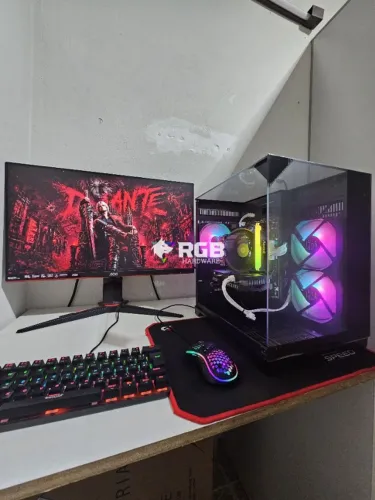 PC Gamer AM4 Ryzen 5 5500 RTX4060 DDR4 16GB NVMe 512GB