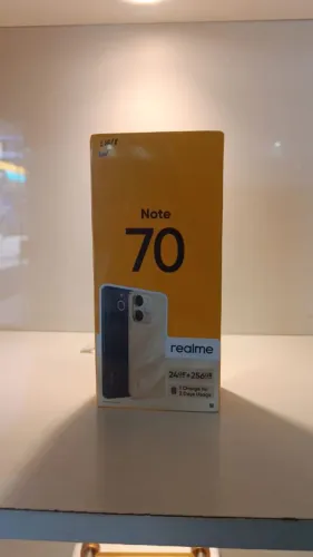  Realme Note 70 256GB + 8GB RAM | NOVO LACRADO | OFERTA RELÂMPAGO