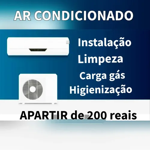 Instalação ar condicionado limpeza higienização etc