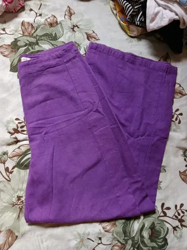 Calça wide leg