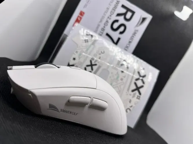 Mouse Gamer Sem Fio SMAILWOLF RS7 Bluetooth 20.000 DPI